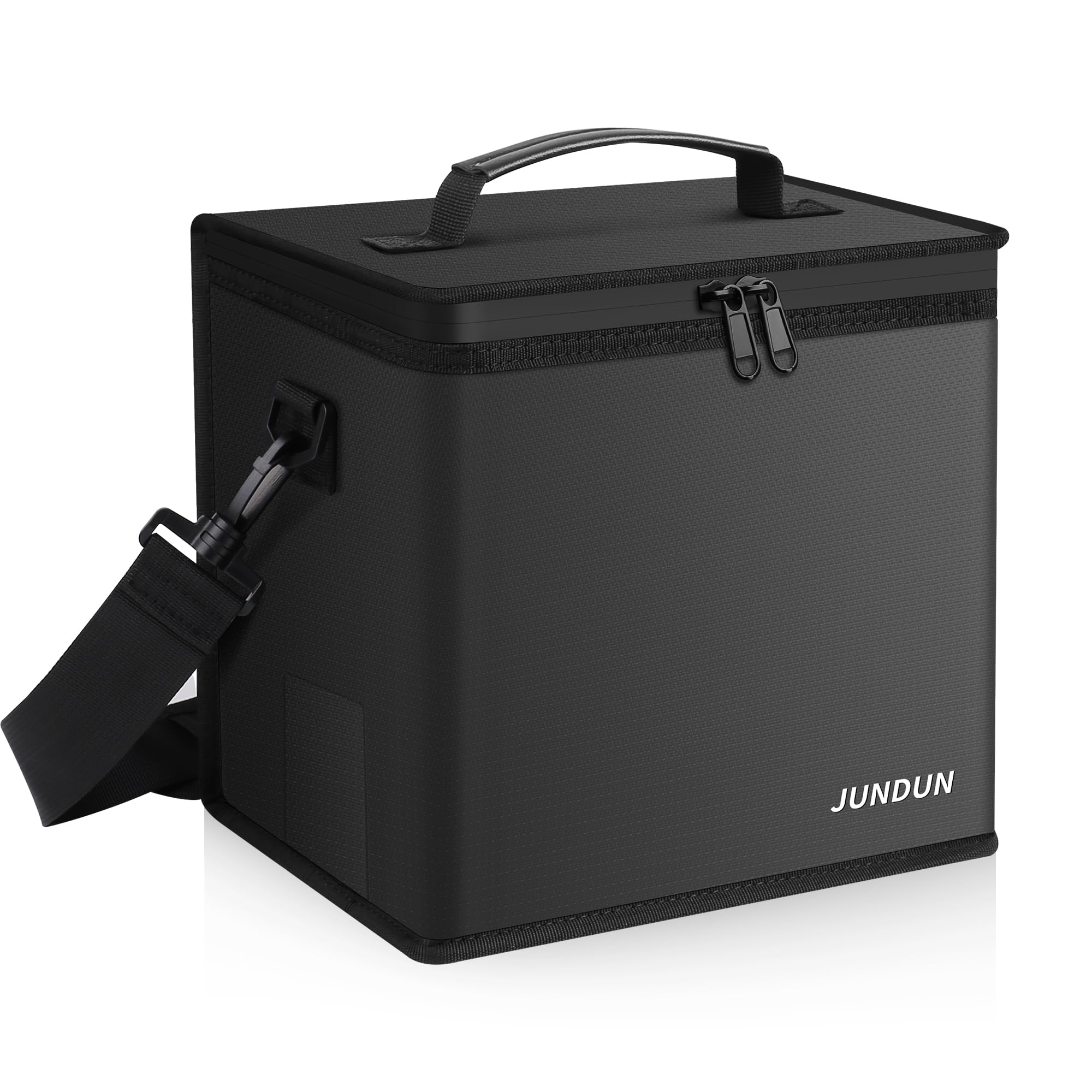 5200℉ Lipo Safe Bag Fireproof and Explosion-proof Bag, 24 x 18 x 22cm Battery Storage Box for Batteries with Waterproof Double Zipper, Large Capacity for Charging and Storing LiPo Batteries
