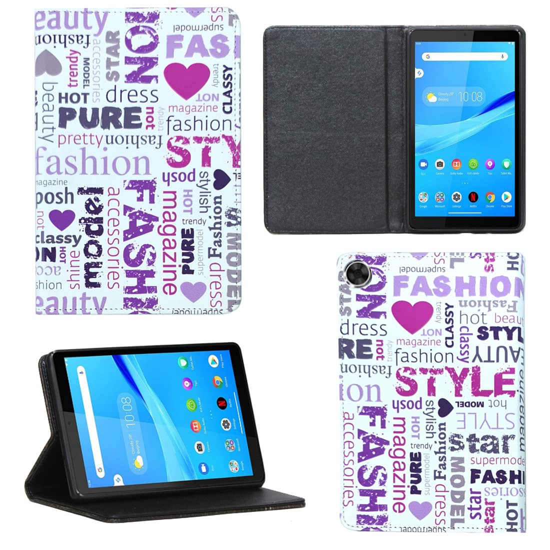 Zaoma Printed Flip Flap Case Cover Compatible for Lenovo Tab M8 HD (2nd Gen) 8 inch Model No. : TB-8505X / TB-8505F Tablet - Multi Color 11 (B09Z7427CN) Amazon Price History, Amazon Price Tracker