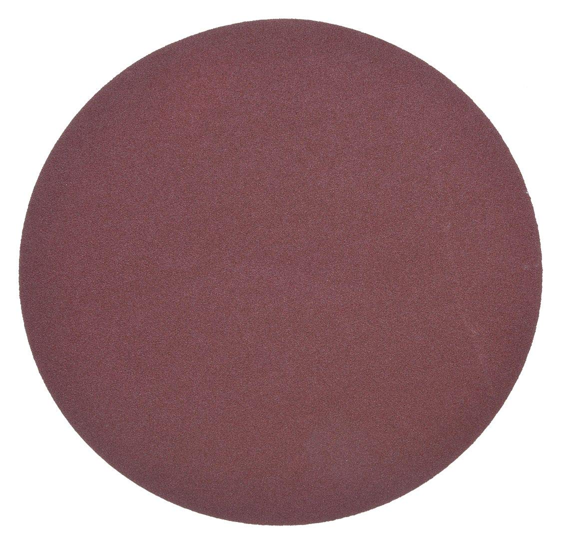PSA Sanding Disc, AlO, Cloth, 18in, 80 Grit