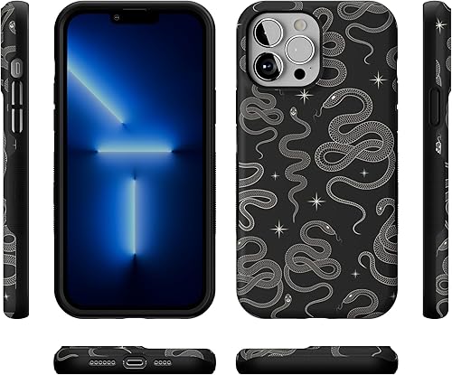 Miniatura 591 de Casely Funda para iPhone 13 Pro Max Jardín dorado Floral de girasol amarillo Compatible con MagSafe Diseño protector audaz Jardín Dorado