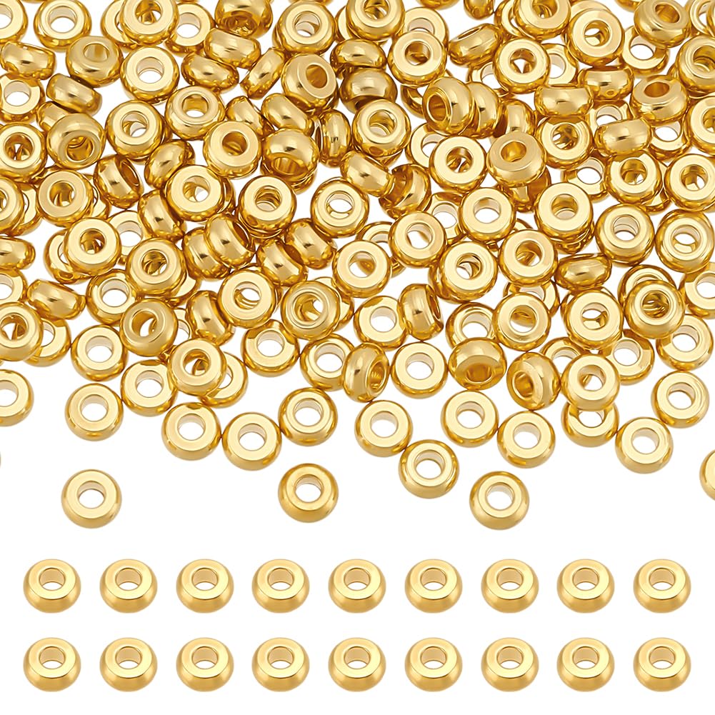 Perles intercalaires 4mm pour créer des bracelets et colliers faits main