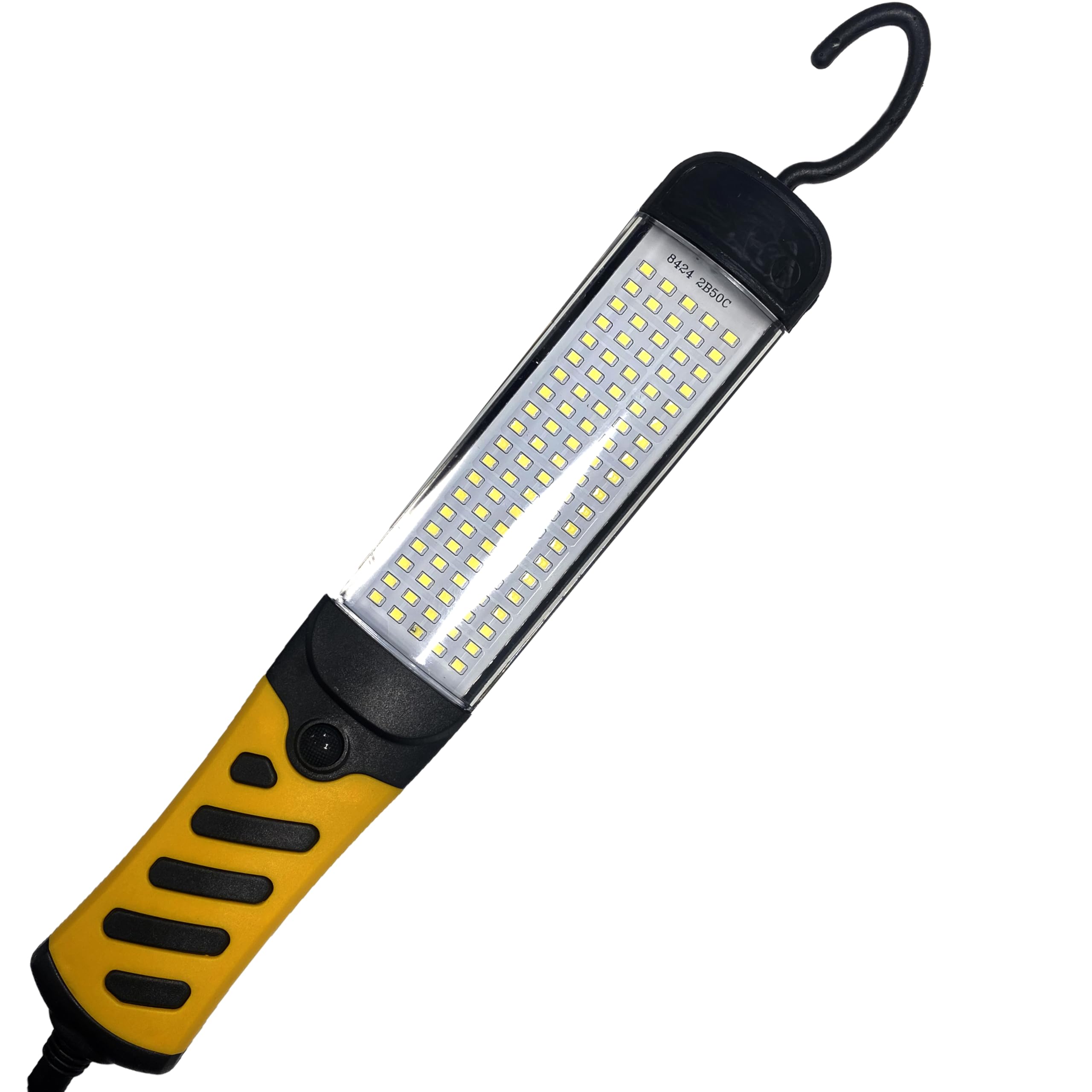 Retoo lampa robocza LED 15W, 100 diod, 1200 lumenów, barwa 6500K, ręczna, warsztatowa, inspekcyjna, budowlana, 8 m, kabel sieciowy, przełącznik z wtyczką UE