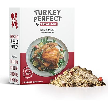 Fire & Flavor Turkey Brine Kit: Enhance Your Turkey Experience