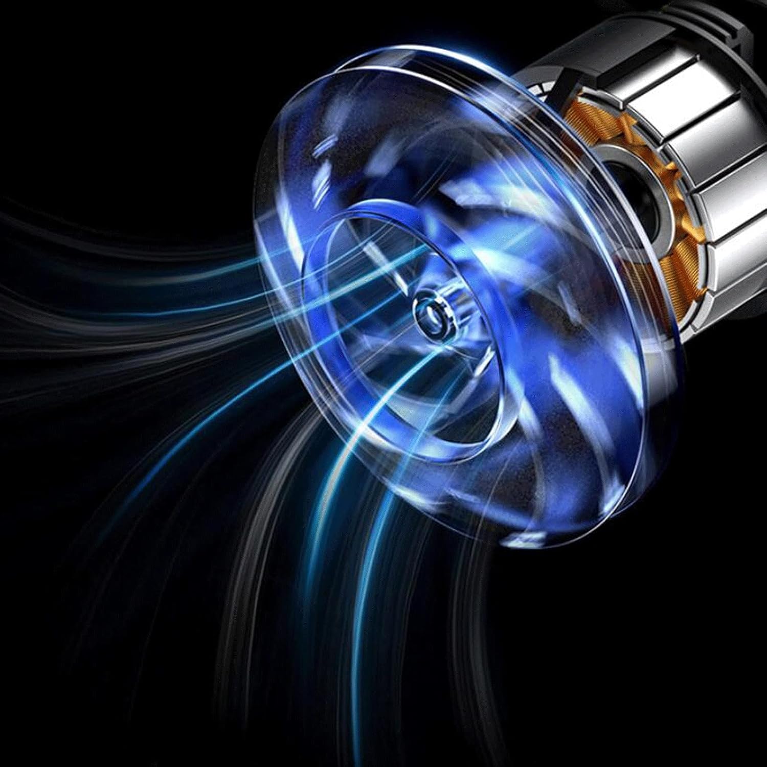 Hand held Vacuum Car Vacuum Cleaner Auto Vacuum Wet Dry Dual Use Cleaner for Outdoor Car Accessories (Color : Orange A)