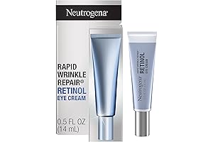 Maintaining a Youthful Glow: Neutrogena's Retinol Eye Cream