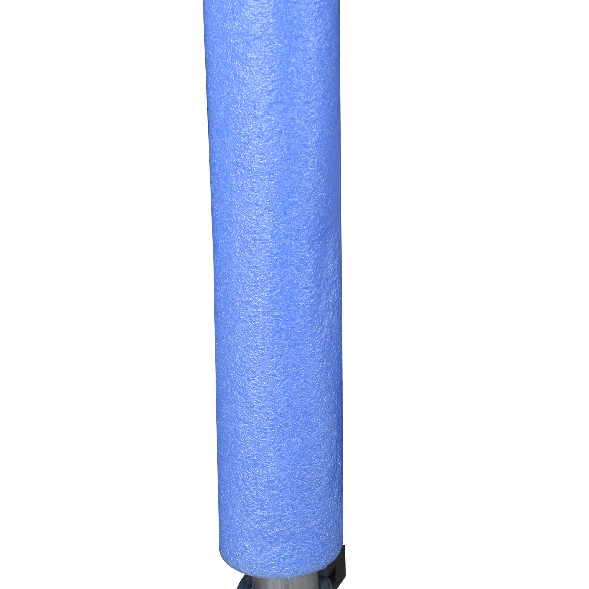 HOMCOM Red de Seguridad de Reemplazo para Trampolín Cama Elástica Redondo Ø305 cm para Exterior con Puerta con Cremallera para 6 Postes Rectos Ø305x180 cm Negro