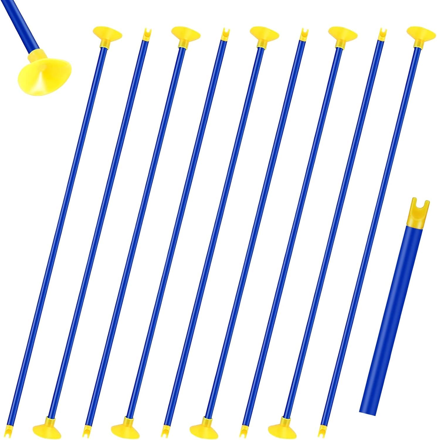 Jouet Arc Et Flèches Aiaouetie - Lot De 12 Flèches Avec Ventouses - 42cm - Sécuritaire Pour Enfants