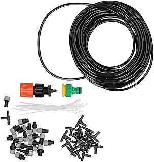 drip irrigation kit, adjustable automatic micro irrigation kits 15m micro drip irrigation kit drip irrigation landscape & garden watering kit micro irrigation