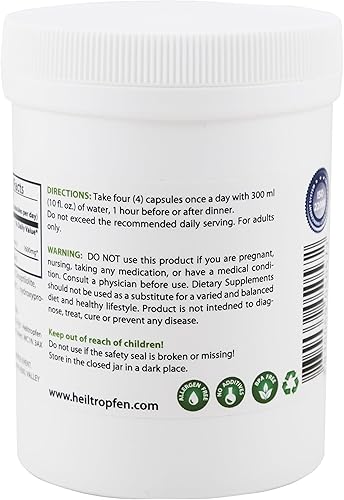 Miniatura 3 de Zeolita 240 cápsulas | Desintoxicación | Clinoptilolita | 3 veces activado | Polvo mineral natural menos de 2 µm | Heiltropfen®