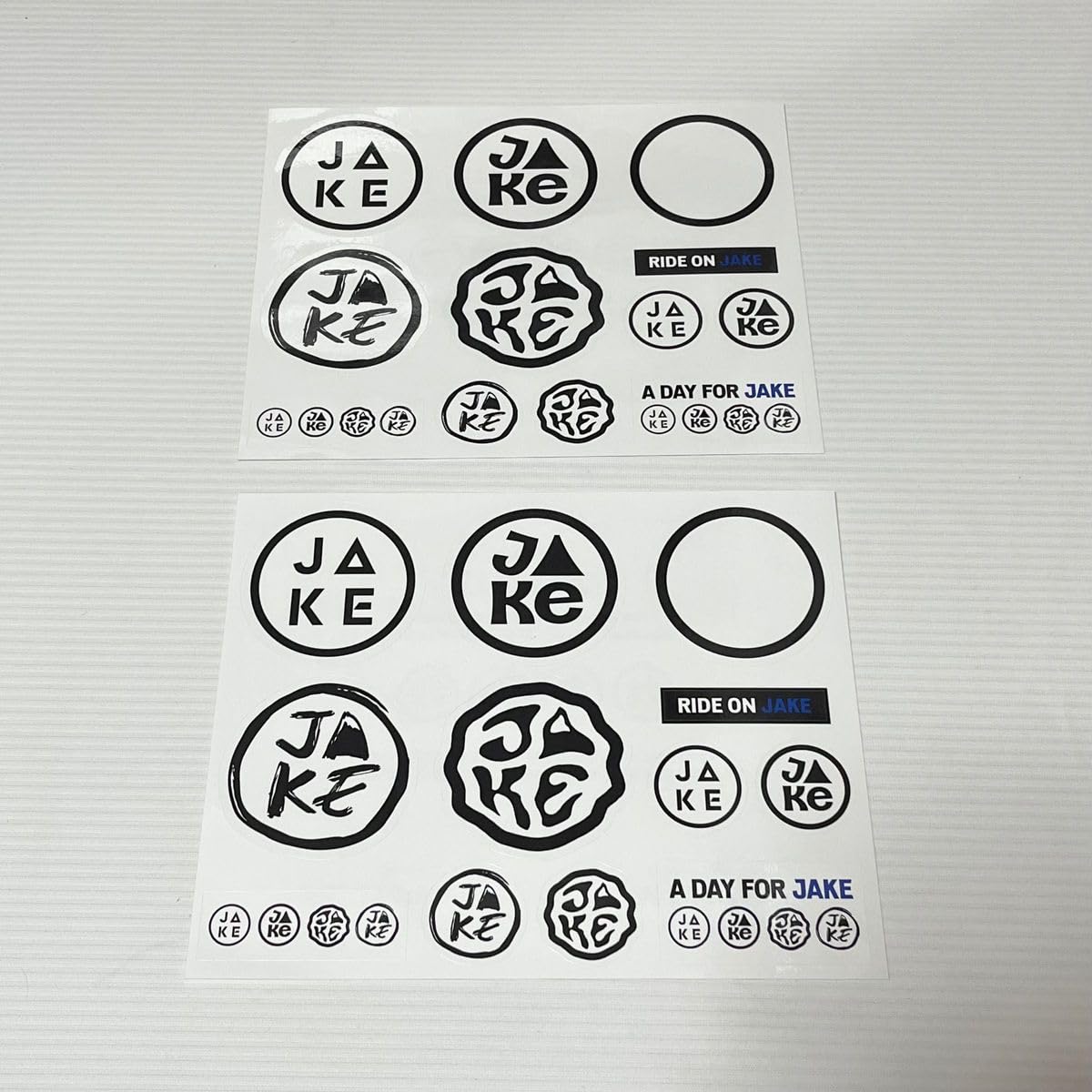 Amazon.co.jp: BURTON（バートン）RIDE ON JAKE ステッカー 2枚セット