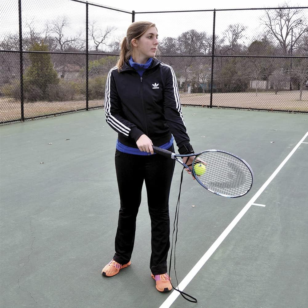 Oncourt Offcourt Toss Fixer - Rapidly Improve Your Serve Toss Consistency/Tennis Training Aid