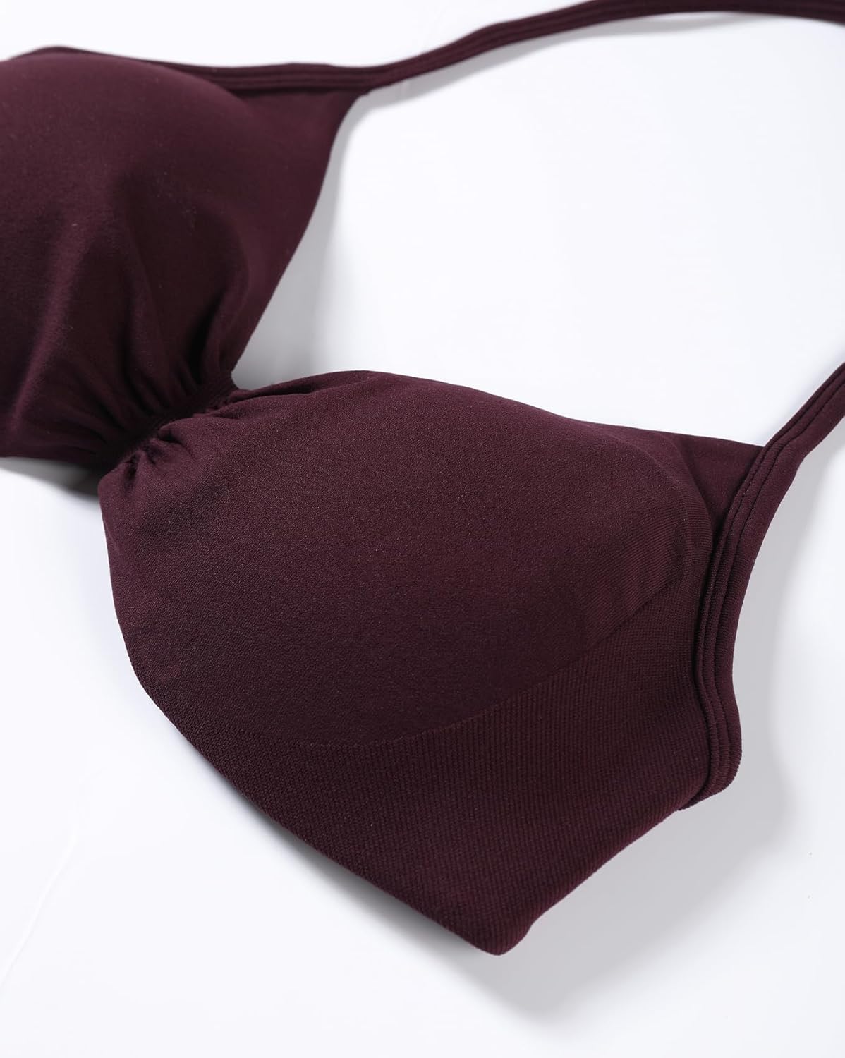 AUROLA Influence Strappy Bra Sports Bras for Women, Backless Padded Impact Strappy Bra Workout Gym Yoga with Removable Cups - Image 4