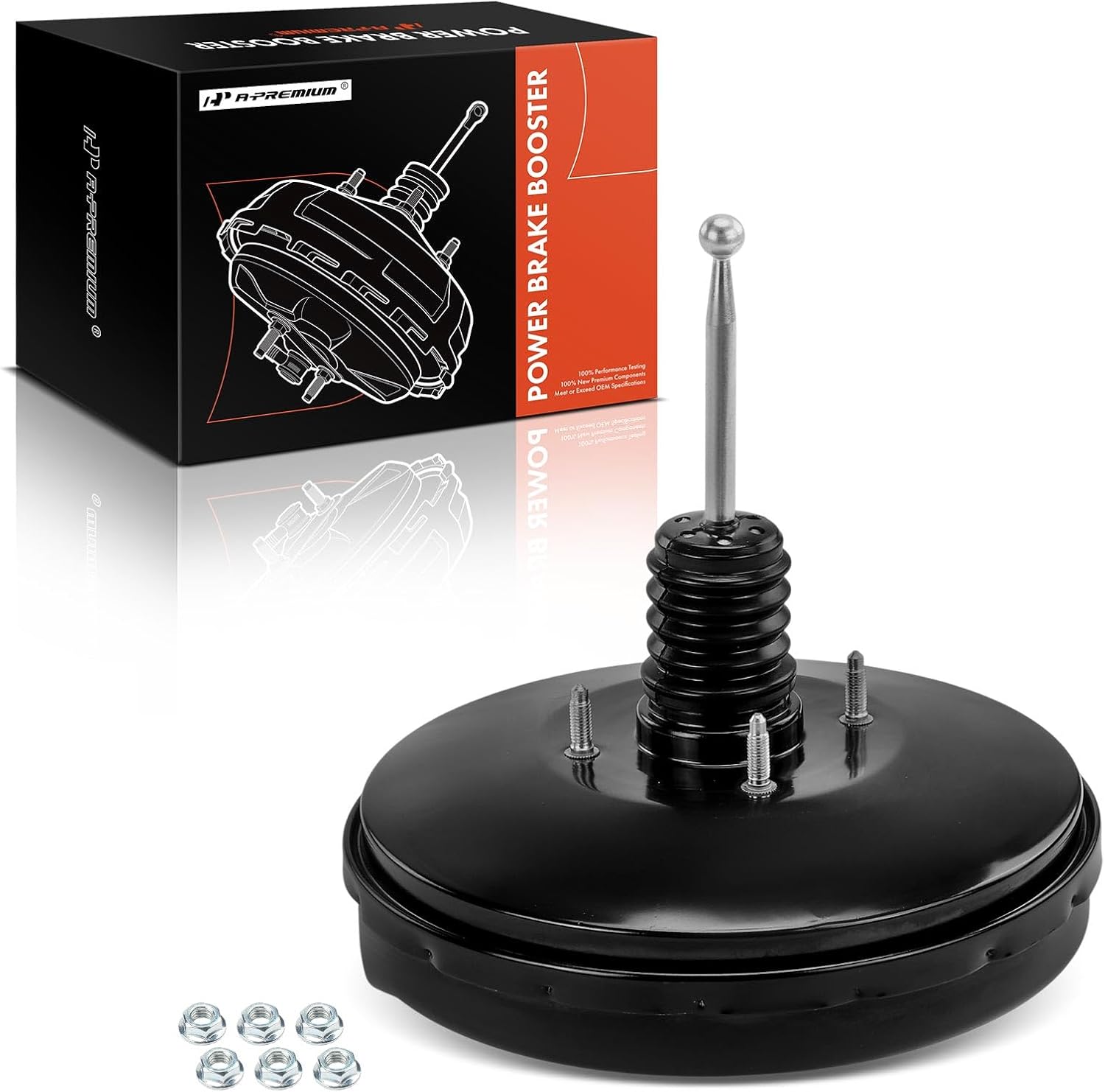 A-Premium Vacuum Power Brake Booster Compatible with Volkswagen Jetta 2005-2016, Beetle 2012-2016, 1.4L 1.8L 2.0L 2.5L, Without Master Cylinder