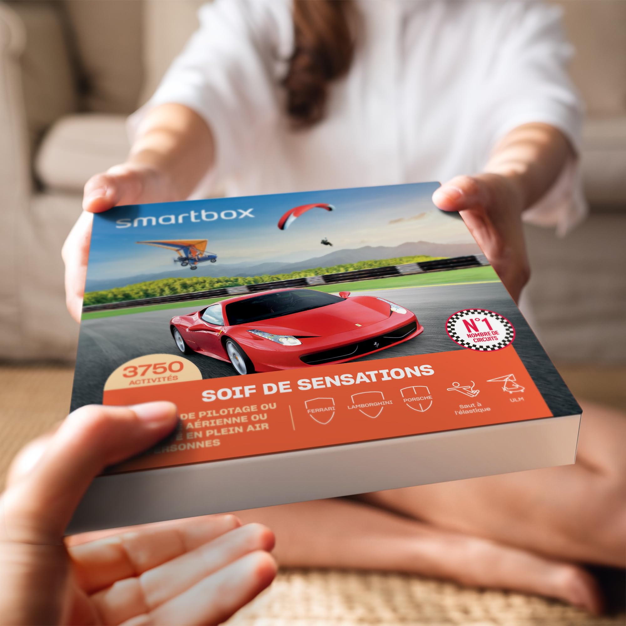 Smartbox – Caja de Regalo con SED de sensaciones – Idea de Regalo de Adrenalina – Una Experiencia Deportiva para 1 a 4 Personas