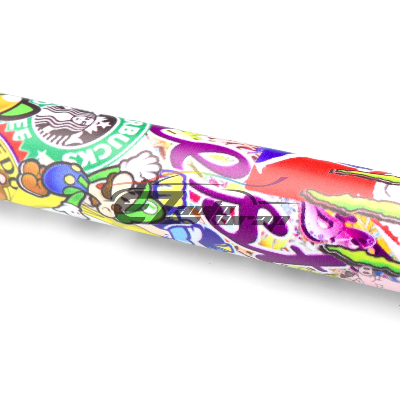 Free Tool Kit EZAUTOWRAP ST Bomber Anime Cartoon Car Vinyl Wrap Sticker Decal Air Release Technology - 60