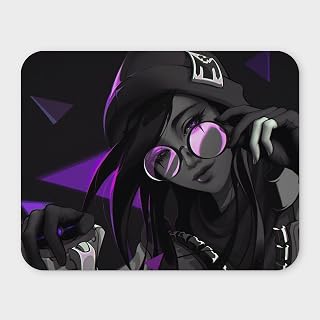 Valorant All Agents Illustration Designed Mouse Pad, Best for Gaming, Non-Slip Rubber Base & Smooth Mouse Control for Laptop, MacBook Pro, Gaming (9 x 7 inches), Water Proof, 3mm Thickness (Killjoy)