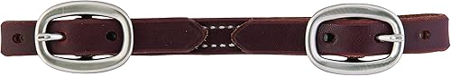 Miniatura 2 de Weaver Cuero Trabajo Cowboy Straight Curb Strap