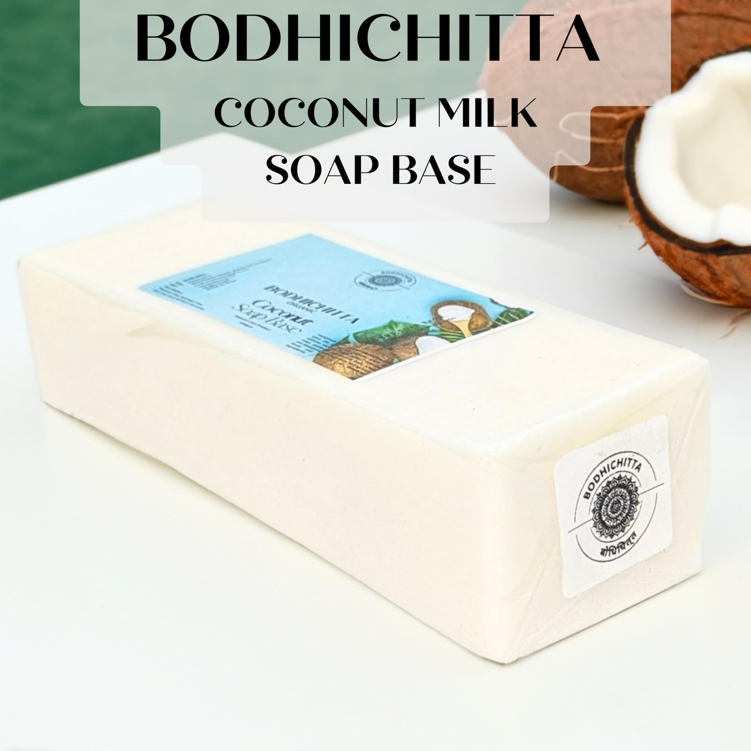 Bodhichitta Ultra Clear Transparent Glycerin Soap Base & Coconut Soap For Deep Moisturization Soap Base Combo for DIY Soap Making Pack Of 2 (1000g each) 3