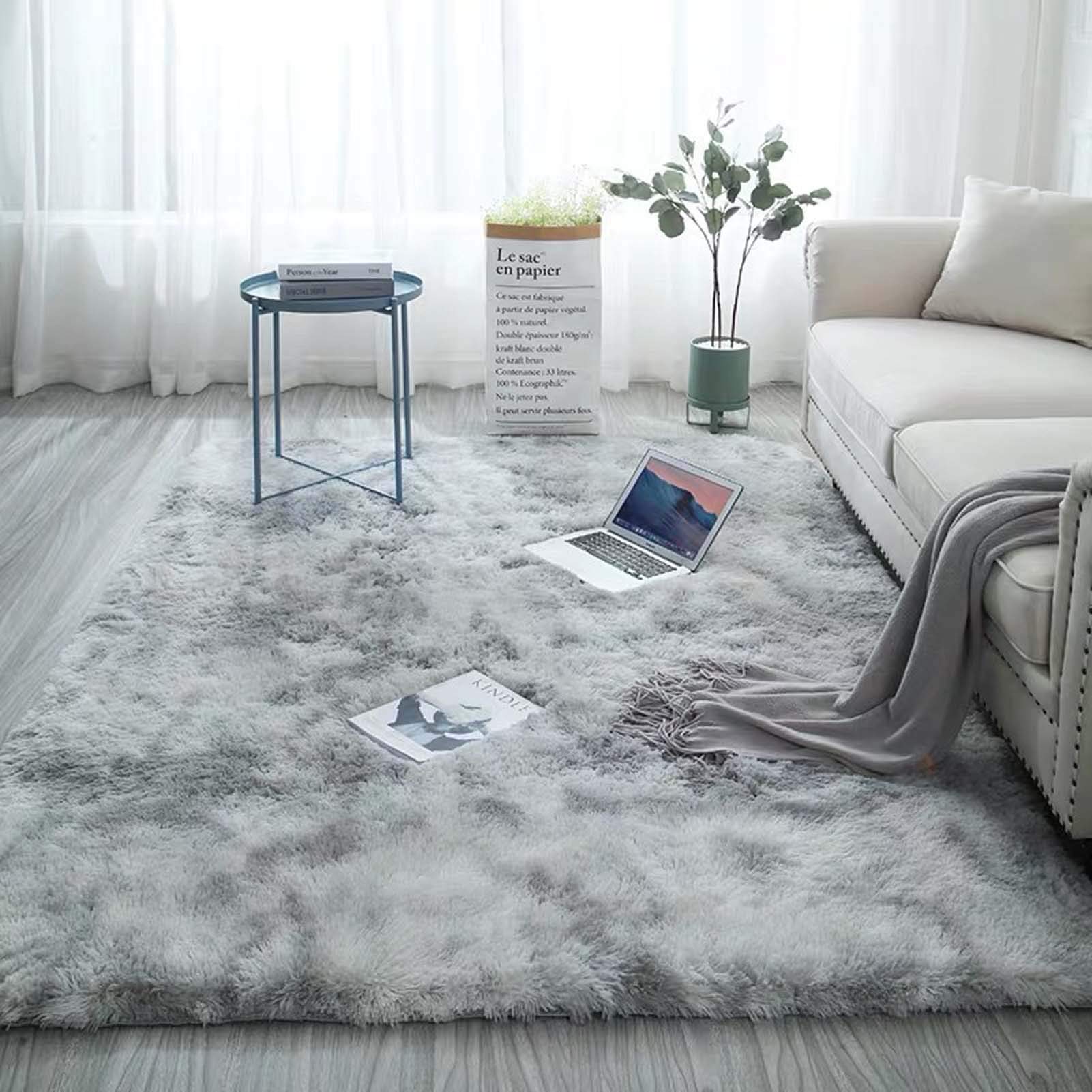 120x160cm Ultra miękki, puszysty dywan do sypialni, wygodne, puszyste dywany, sztuczne futro, odpowiednie na podłogę, sofę, salon, dekoracyjne dywany