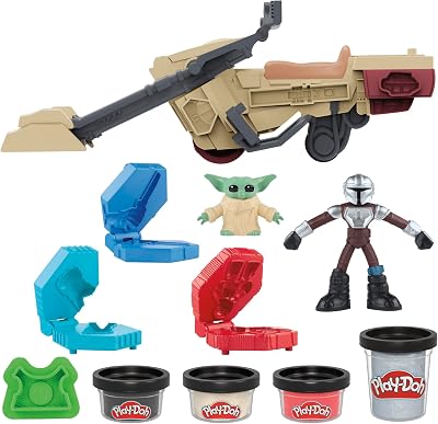 💎 75% MEGA DEAL! Play-Doh Star Wars: The Mandalorian Action Speeder Spielset