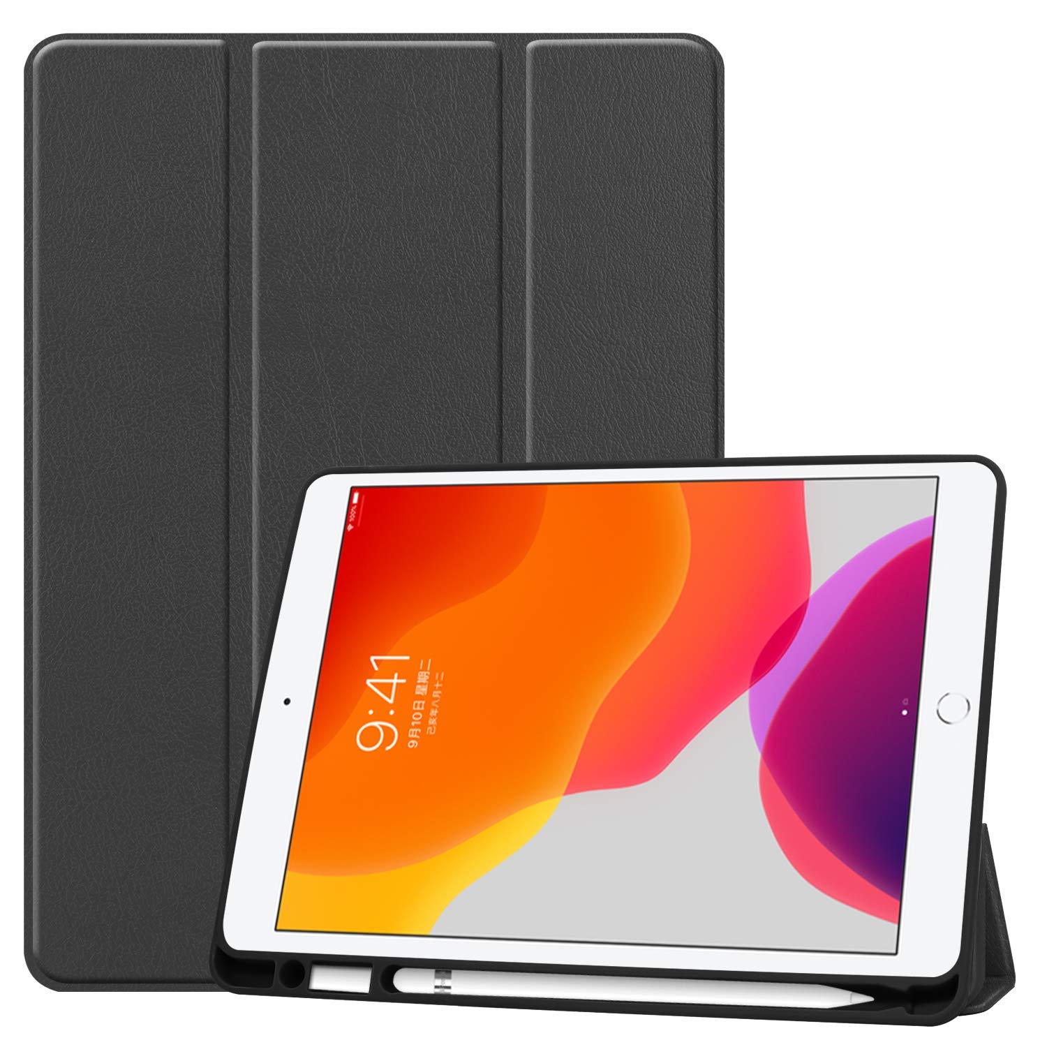 AGEIS Case Compatible with iPad Air 3 2019 10.5 inch with Pencil Holder Case Cover for Air 3rd Generation 2019 Auto Sleep/Wake [Model - A2152 A2123 A2153 A2154] - Black (B08421RRZZ) Amazon Price History, Amazon Price Tracker