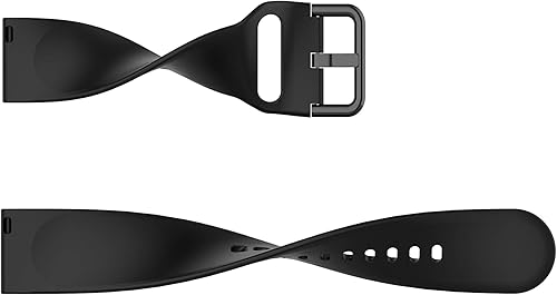 Vista 19 de RuenTech Compatible con las correas de reloj inteligente TOOBUR IDW17, correa de silicona flexible de repuesto para reloj inteligente TOOBUR IDW17