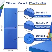 Vista 17 de Liliful Protector de pared para gimnasio, protector de pared, duradero, impermeable, para cancha de baloncesto, con cinta de doble cara