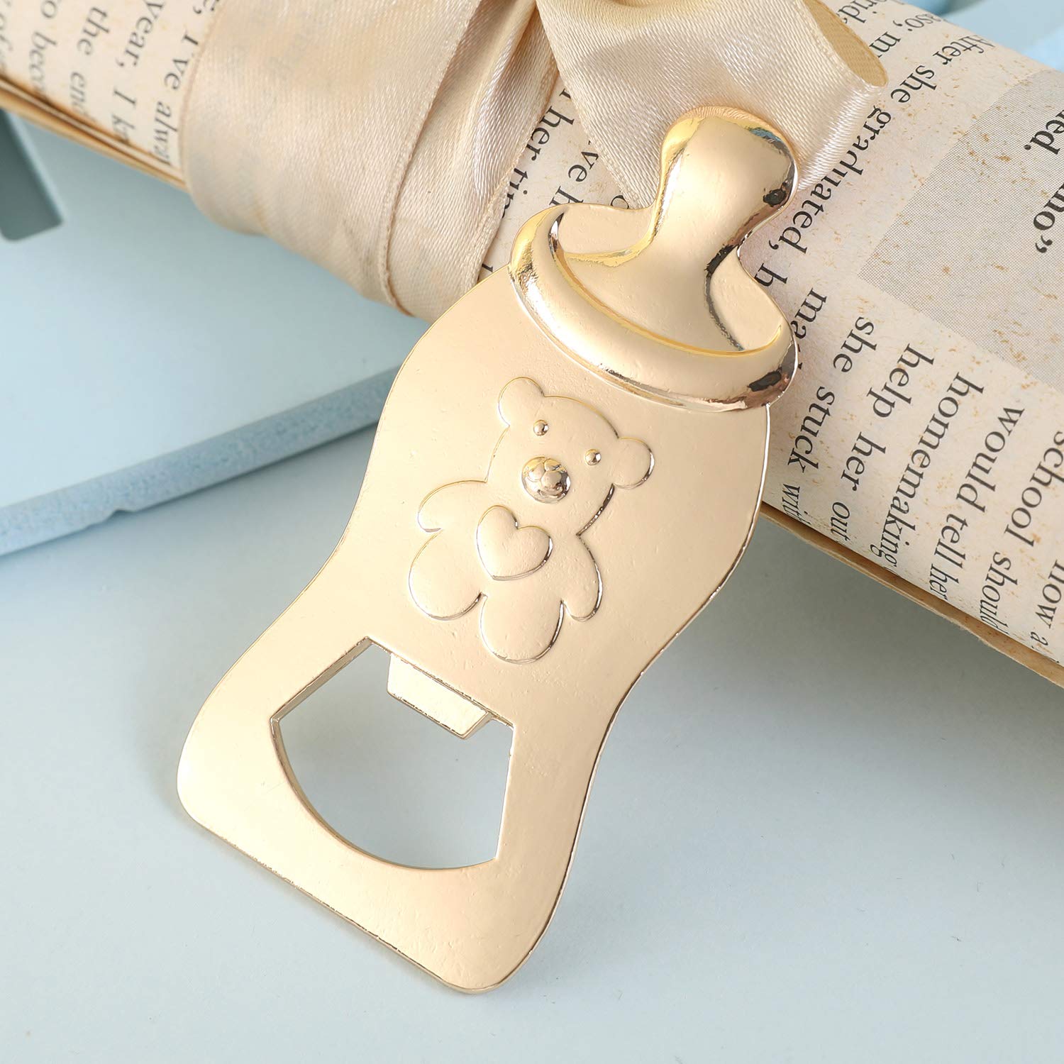 24 Piezas De Regalos De Baby Shower Para Invitados De Oso Abrebotellas, Recuerdo De Baby Shower, Regalo De Regreso Para Invitados, Recuerdo De Baby Shower, Recuerdo Para Niños O Niñas, Decoración