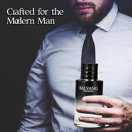 Miniatura 4 de Colonia para hombres Salvang Original Natural Spray Eau De Toilette, Perfume de aroma duradero para hombres Botella elegante - Gran regalo de