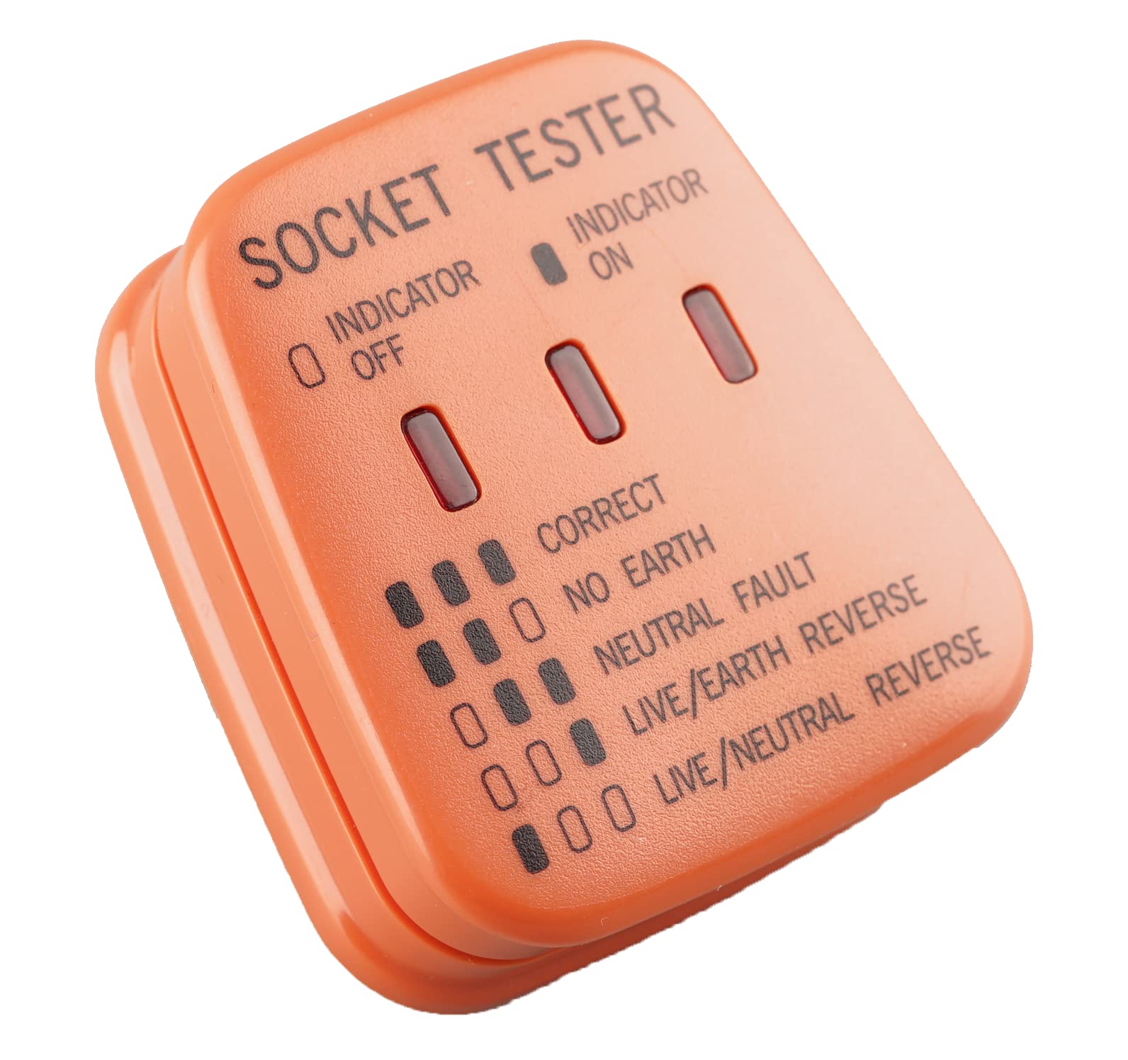 WK Electrical - UK Mains Socket Tester 240v Polarity Test