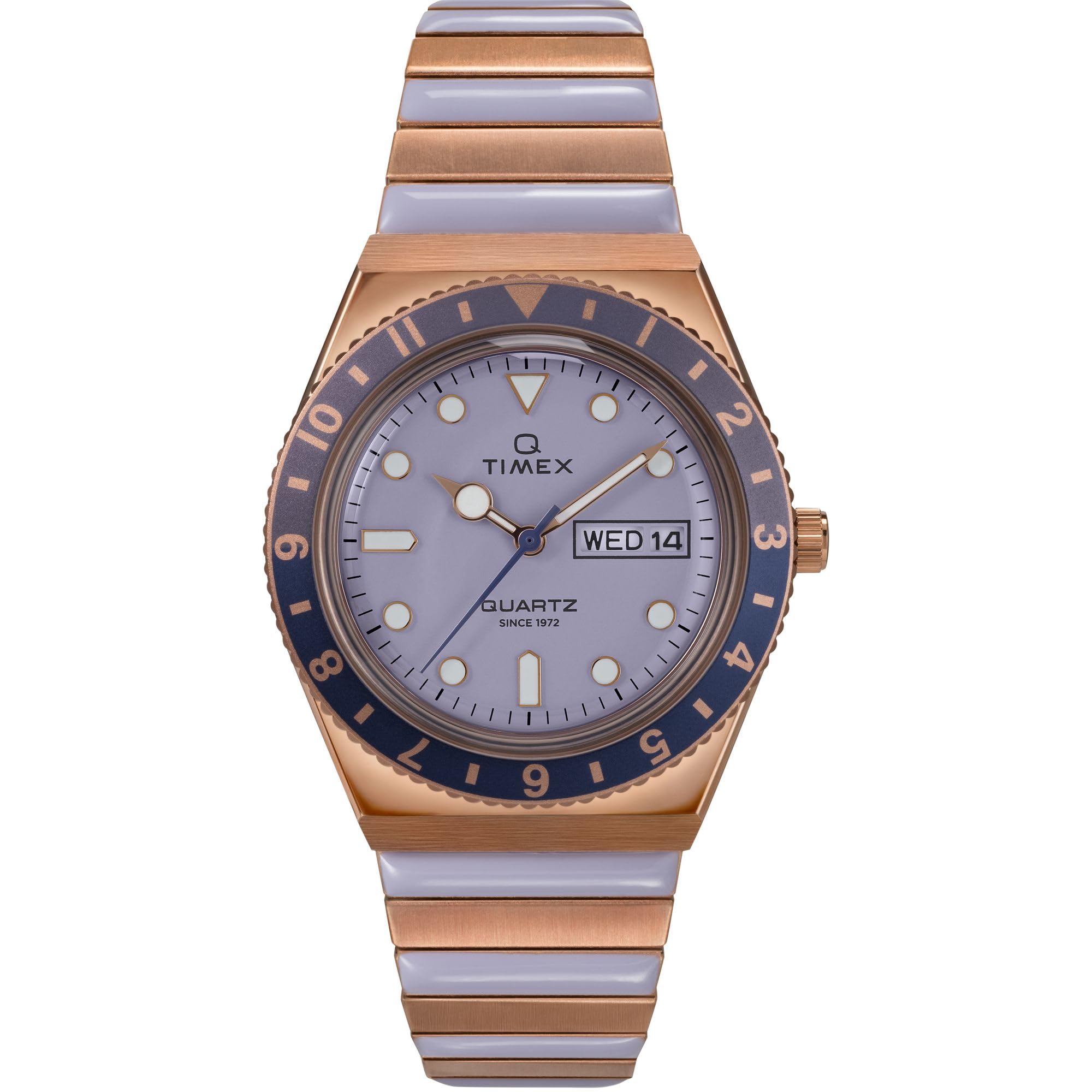 Q Purple Round Dial Analog Women's Watch - TW2W87700UJ-image-7