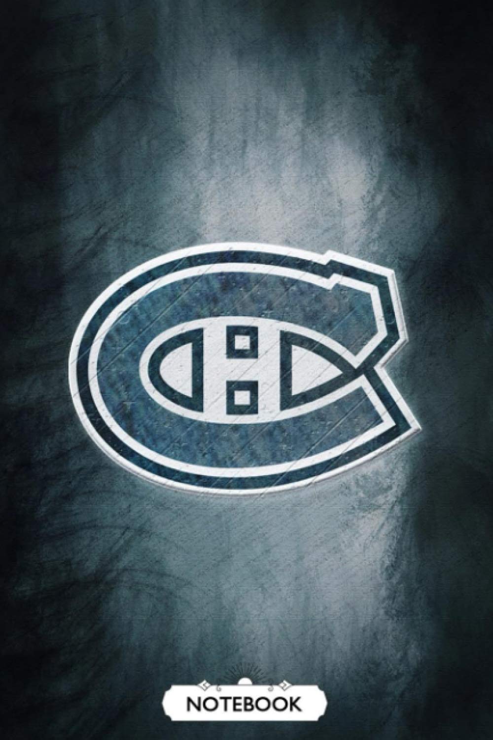 NHL Notebook : Montreal Canadiens Lined Notebook Journal Blank Ruled Writing Journal