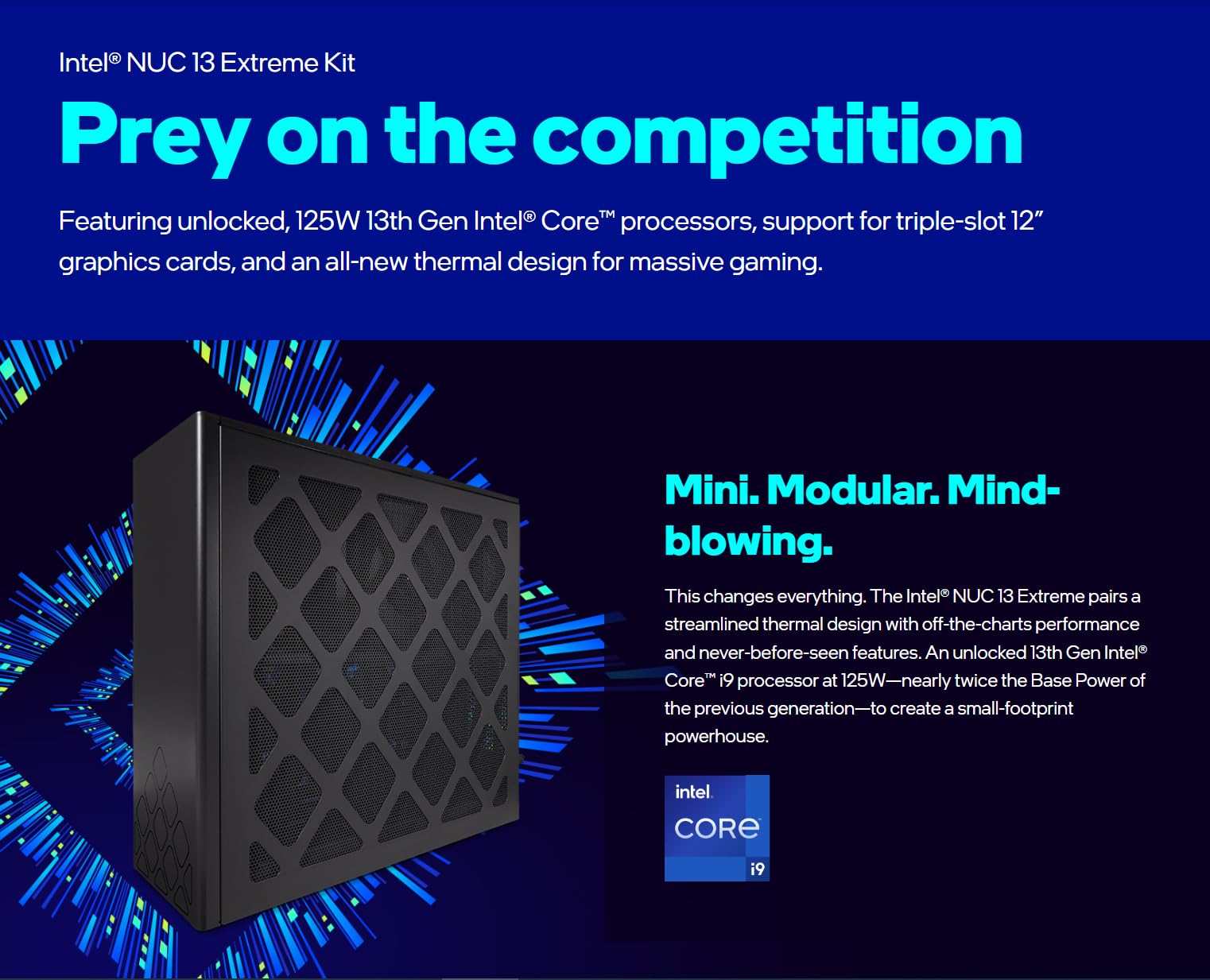 Amazon.com: Intel NUC 13 NUC13RNGi5 Extreme Gaming Mini PC