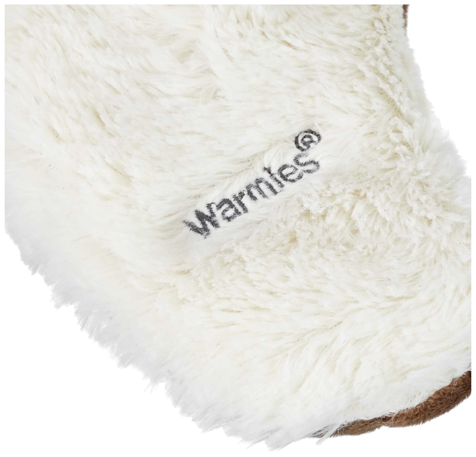 Warmies - Scaldacollo per microonde, con un rilassante profumo di lavanda - Beige