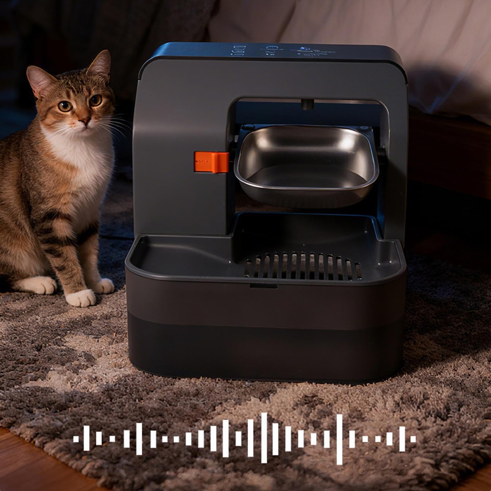 Bebedero para Gatos 3.2L Bebedero Silencioso | Cuenco De Agua Para Mascotas Para Cachorros, , Conejos, Interior, Exterior, Jaula y Transportín