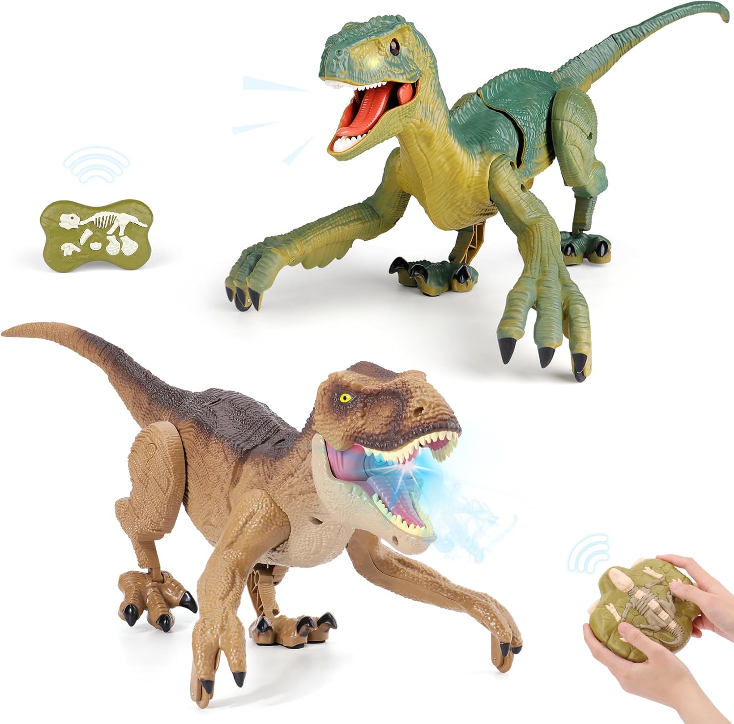 VERTOY Remote Control Dinosaur Toys for Kids Age 3-5 5-7 8-12, Ideal Gifts for Boys and Girls