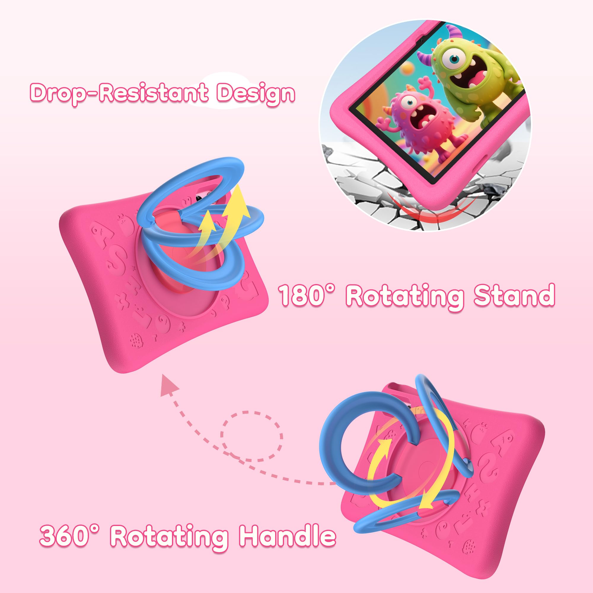 Amazon.co.jp: キッズタブレット 10インチ、Android搭載 幼児向け