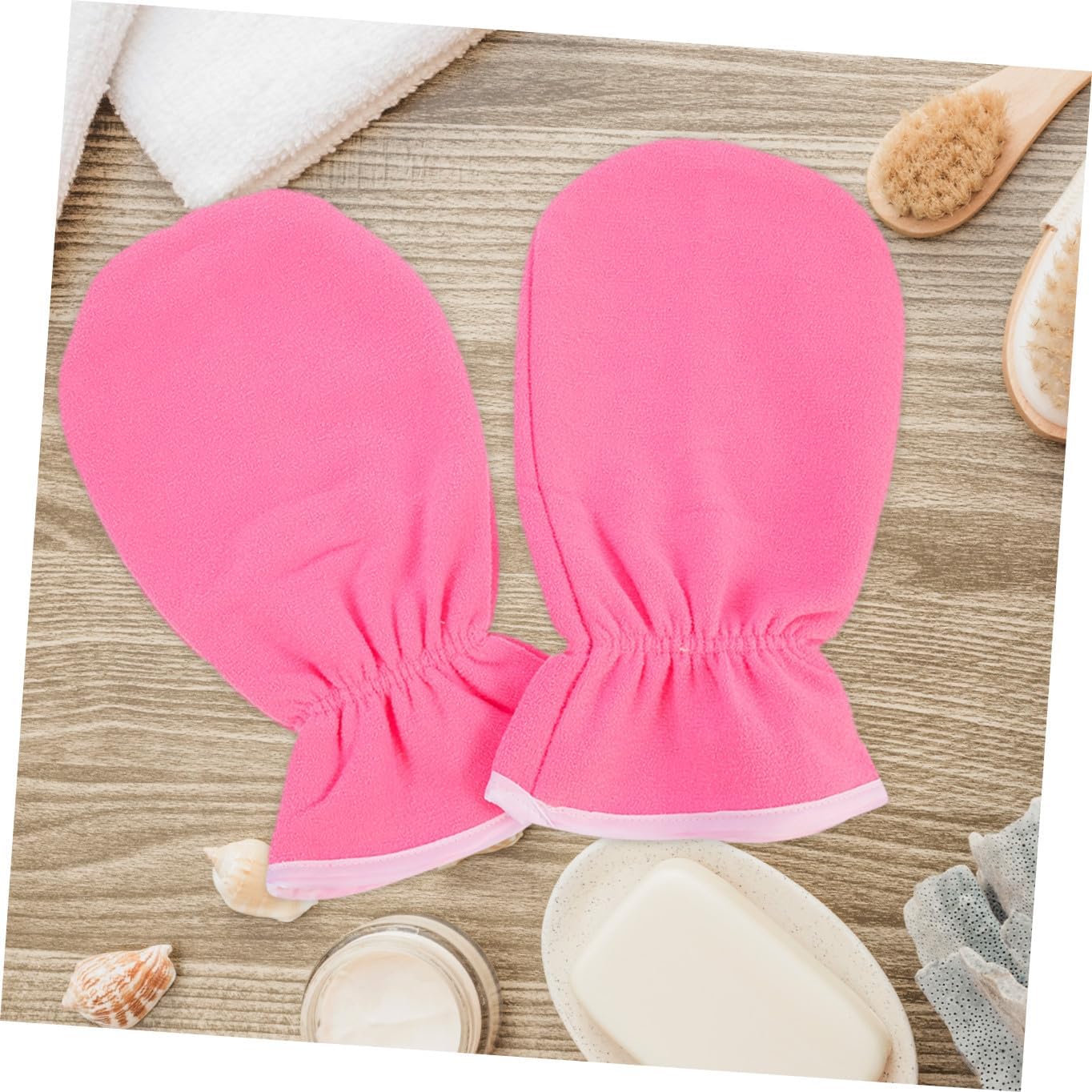 3 Pairs Spa Wax Gloves Moisturizing Paraffin Hand Care Mittens with Elastic for Female Hand Skin Hydration and Warmth