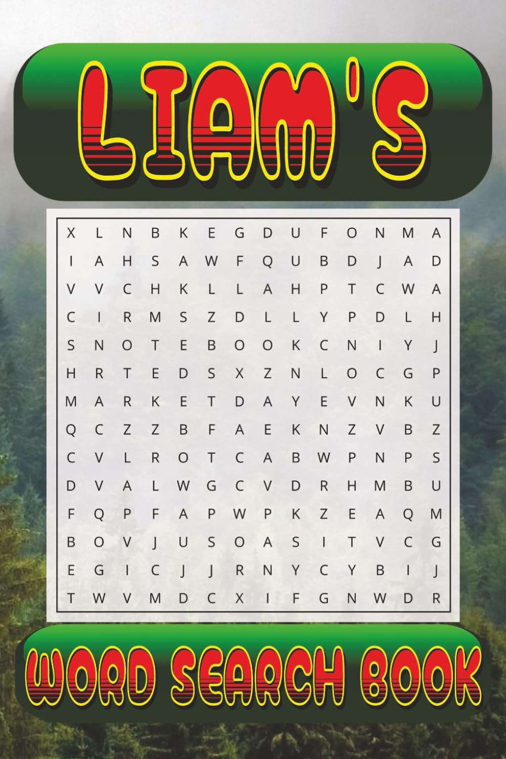 LIAM’s Word Search is packed with 50 fun, family-friendly puzzles!: LIAM, This special word search book was created just for you! 50 Family-friendly ... your brain, and enjoy some screen-free fun!