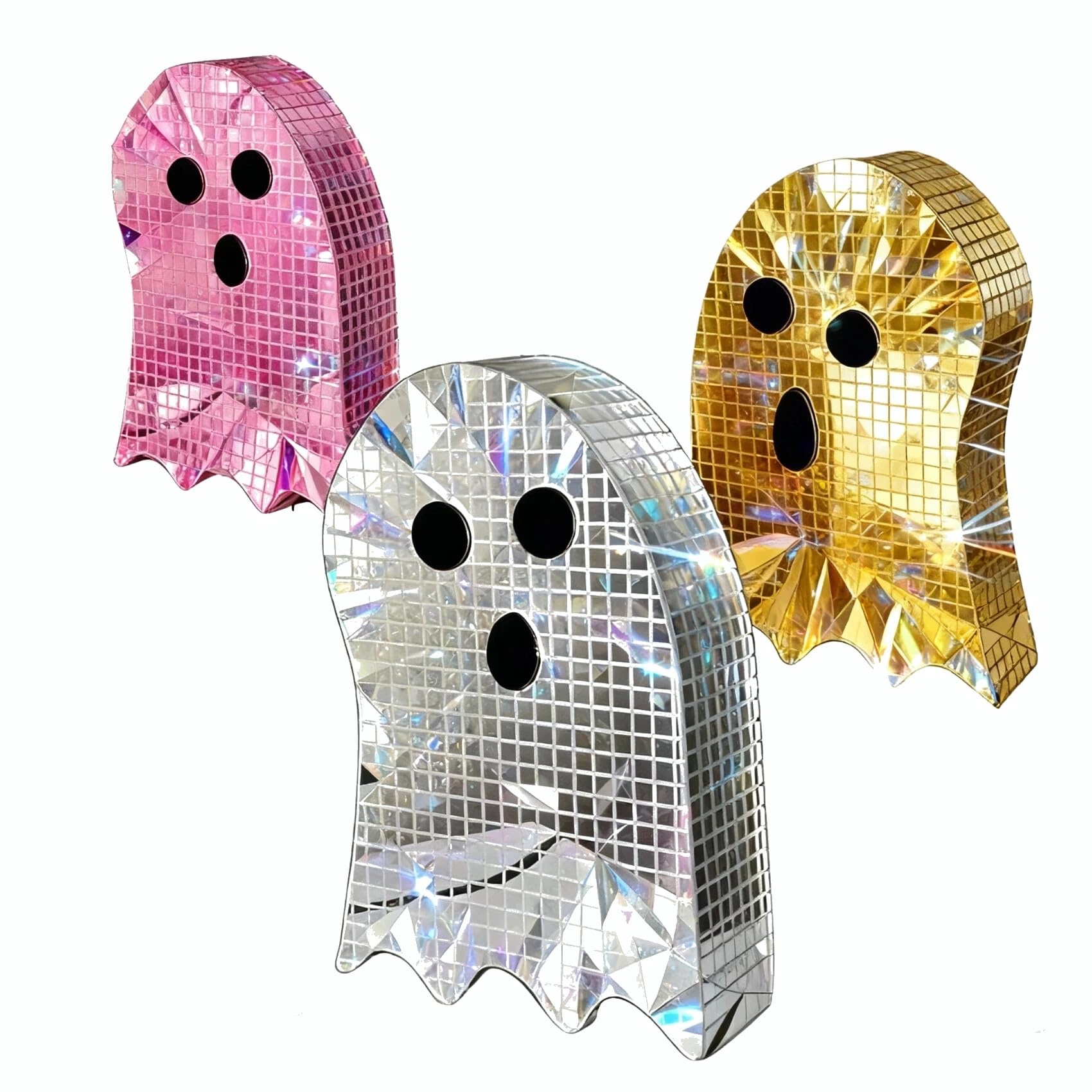 Décoration fantôme réfléchissante laser pour illuminer une fête effrayante d'Halloween