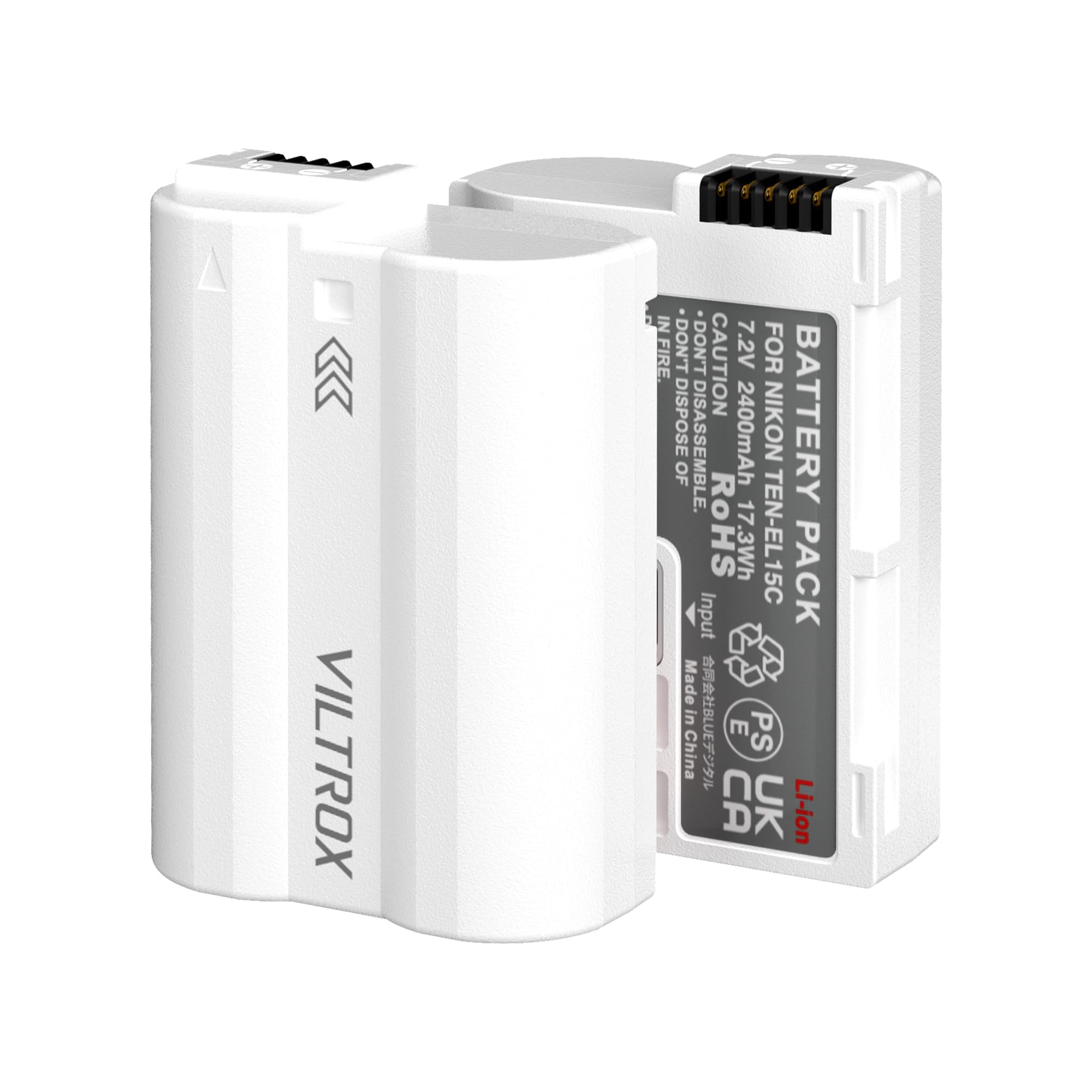 Amazon.com : VILTROX 2 Pack EN-EL15C Replacement Batteries 2400mAh
