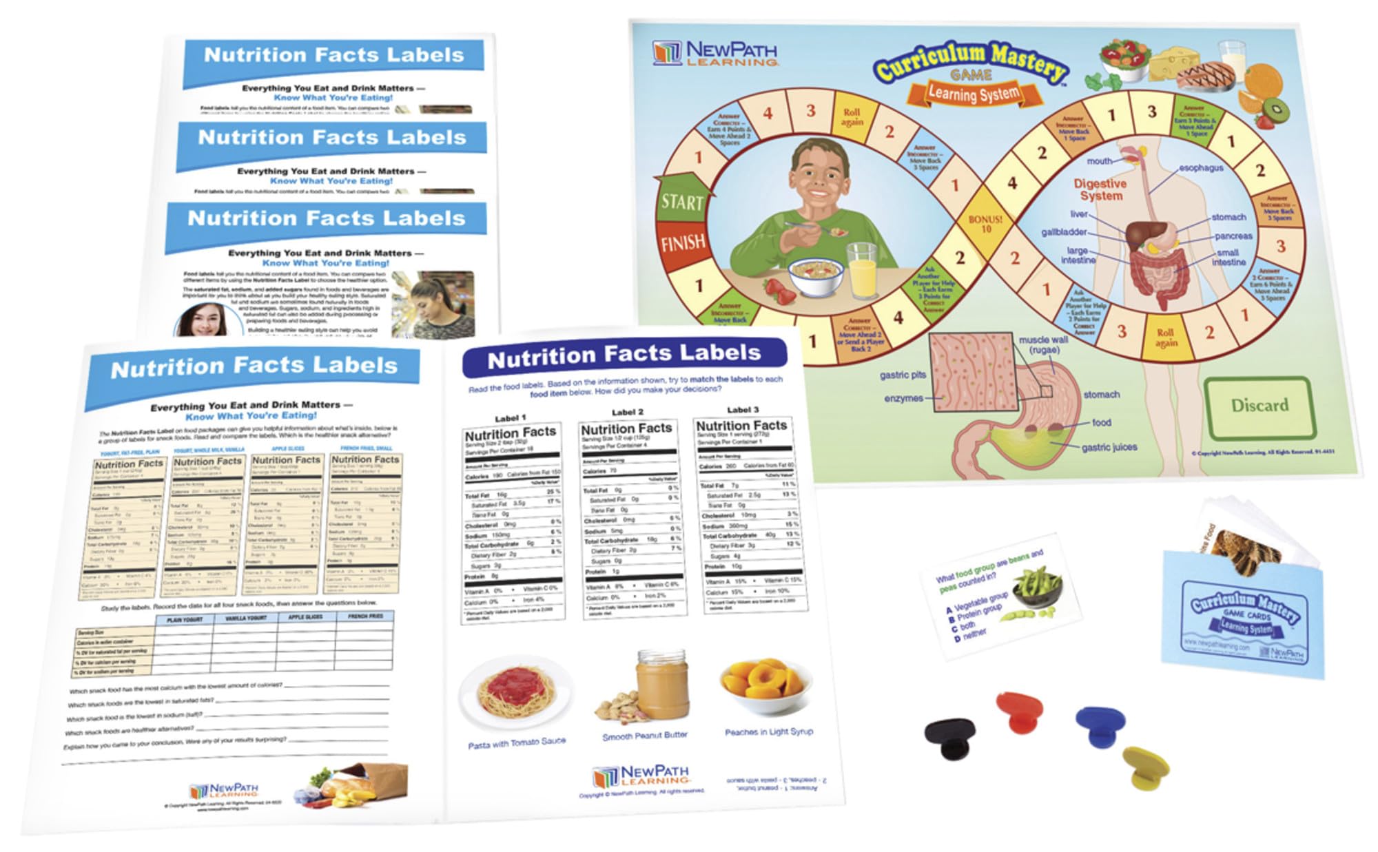 Understanding Nutrition Facts Learning Center, Grades 5-9