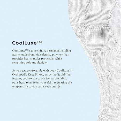 Miniatura 3 de Luna CoolLuxe - Almohada de espuma viscoelástica para el dolor de cadera y alivio del dolor de espalda baja, almohada ortopédica, regalos de cirugía