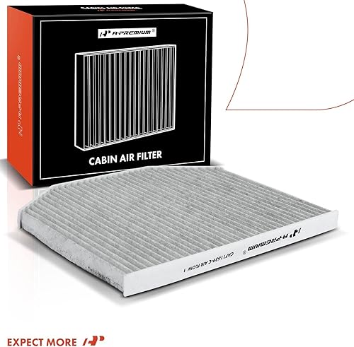 Miniatura 9 de A-Premium Filtro de aire de cabina de 2 piezas con carbón activado compatible con Chevrolet Caprice 2011-2017, SS 2014-2017 y Pontiac G8 2008-2009,