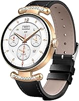 Vista 1 de Relojes inteligentes para mujer, Android IOS, pantalla AMOLED ultra clara de 1.2 pulgadas, rastreadores de actividad física con llamada Bluetooth