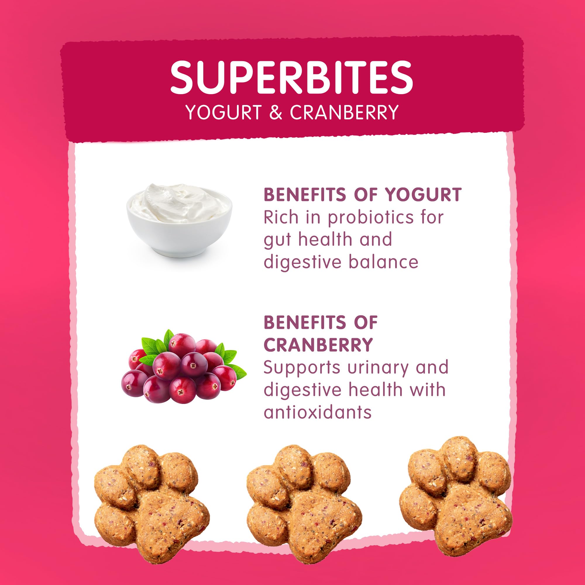 Frozzys Superbites Grain Free Dog Treats with Probiotics, Rich in Omega 3/6 for Skin Coat & Digestive Health - Image 4