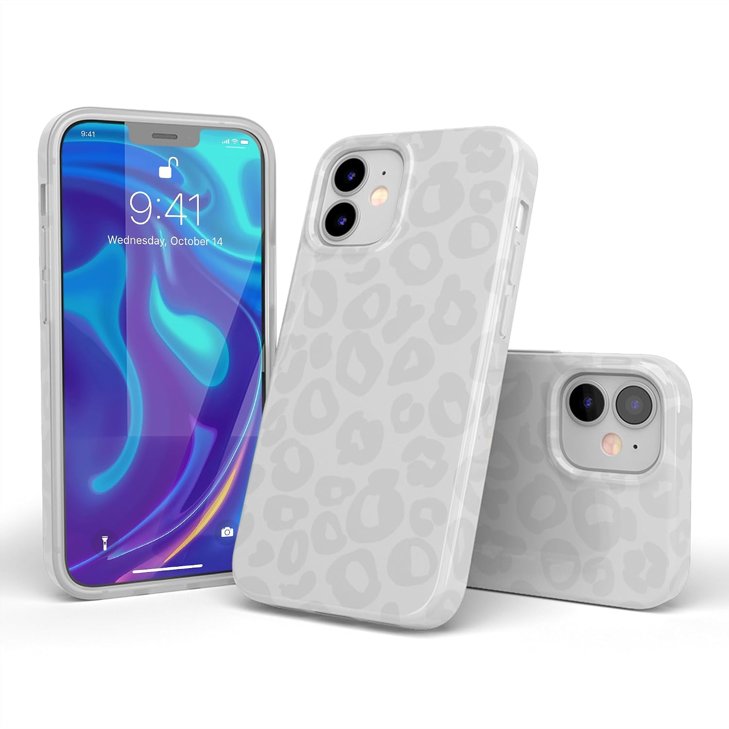 Casely iPhone 11 Case | Into The Wild | White Snow Leopard | Classic Ultra Slim Design