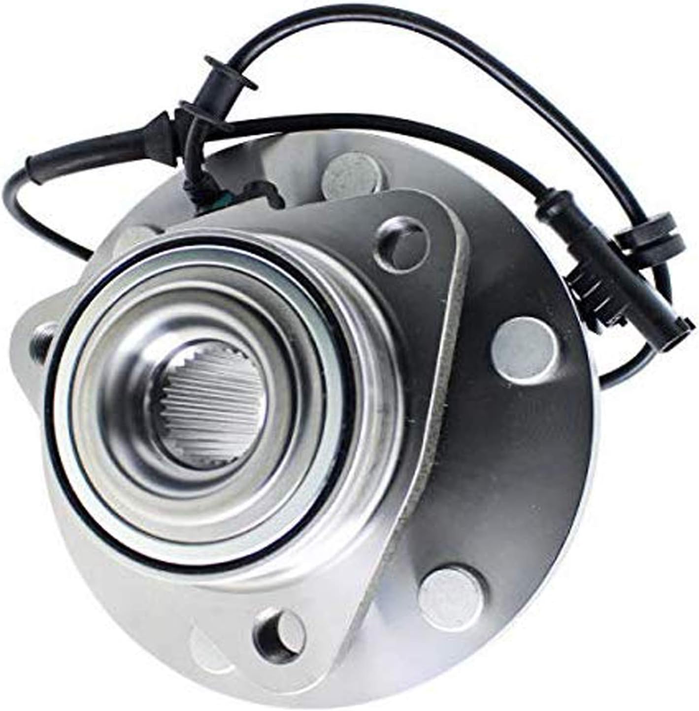 MotorbyMotor 515156 Front Wheel Bearing & Hub Assembly 2WD with 6 Lugs Fit for 2012-2015 Nissan Armada, 2012-2015 Nissan Titan Wheel Hub Bearing Assembly, RWD