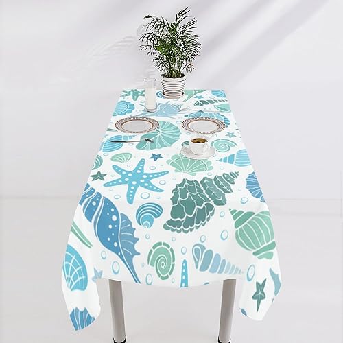 Miniatura 1063 de Mantel floral hippie, diseño retro de los años 70, naranja, rosa, azul, floral, bohemio, estampado estético de margaritas, para fiesta, picnic