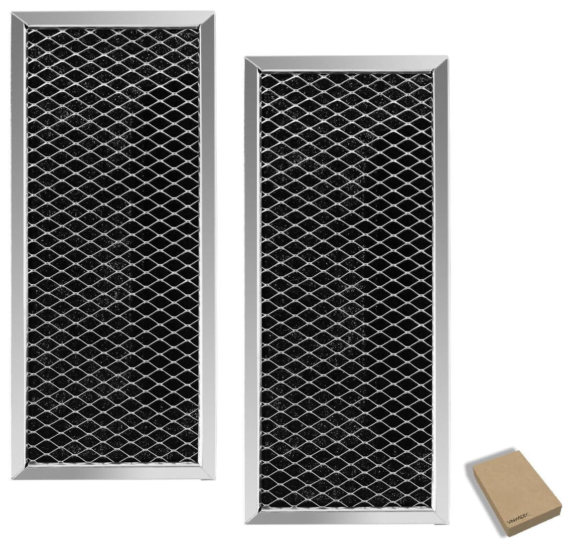 2-Pack Microwave Filter Replacement For General Electric CVM517P2M1S1 CVM517P2M2S1 CVM517P3M1D1 CVM517P3M2D1 CVM517P4M1W2 Microwave